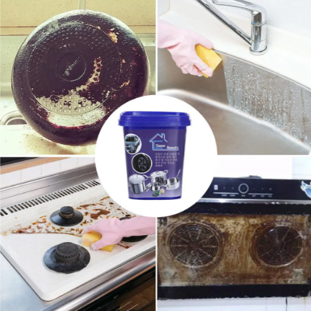 Pureglow Crema Limpia Olla, Aceite, Grasa y Manchas